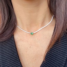 VERIŽICA CHOCKER TENNIS GREEN HEART