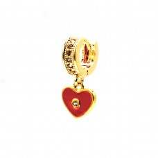 UHANI PEARL RED HEART GOLD