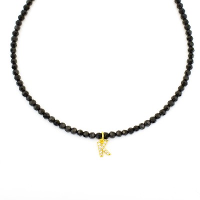 VERIŽICA PEARL LETTER BLACK