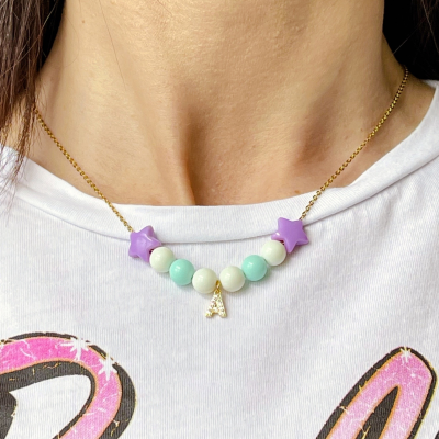 VERIŽICA SUMMER LETTER VIOLET GOLD